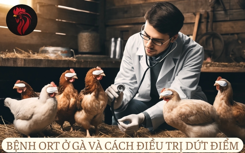 Bệnh ort ở gà và cách điều trị dứt điểm.