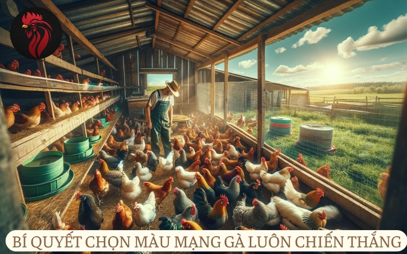 Bí quyết chọn màu mạng gà đá luôn giữ chiến thắng.