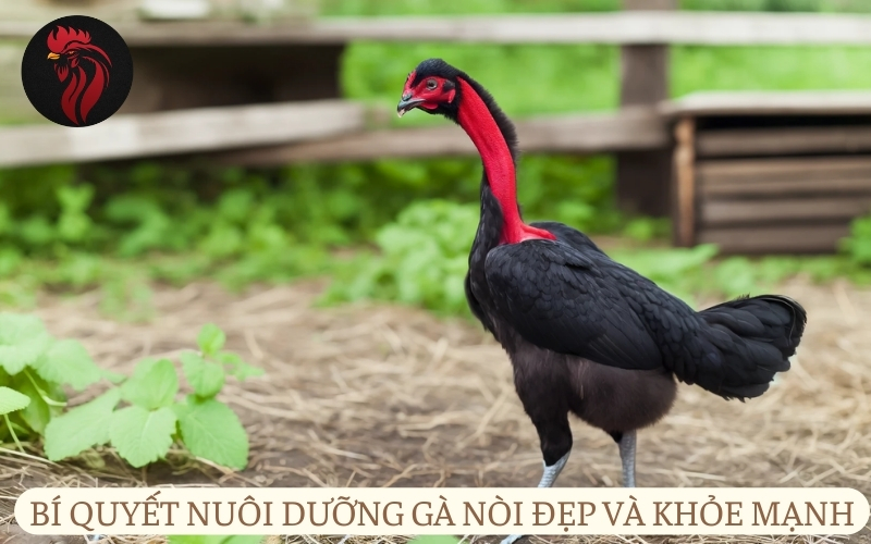 Bí quyết nuôi dưỡng gà nòi đẹp và khỏe mạnh.