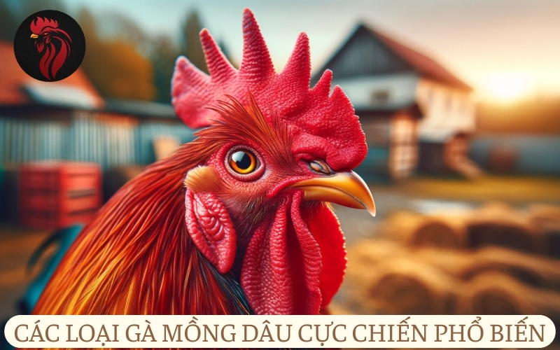 Các loại gà mồng dâu cực chiến phổ biến theo vùng.