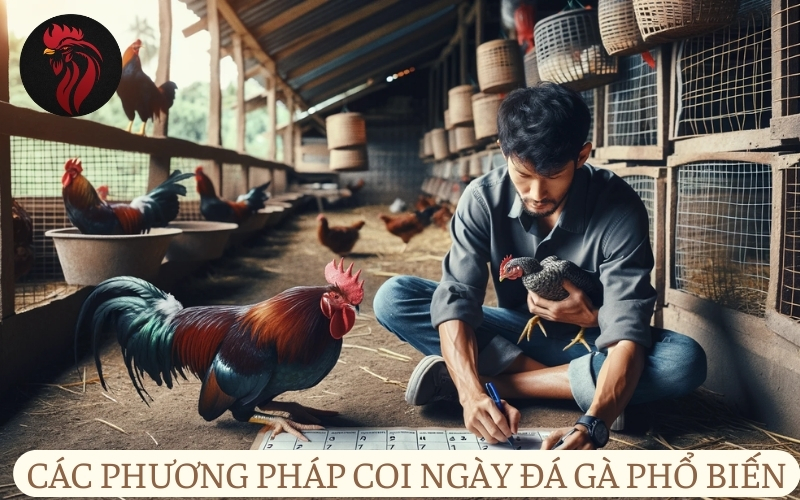 Các phương pháp coi ngày đá gà phổ biến nhất