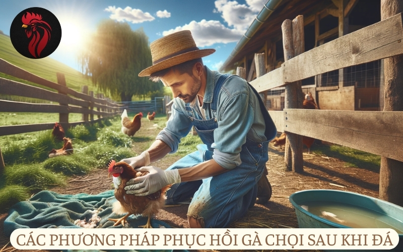 Các phương pháp phục hồi gà chọi sau khi đá về.