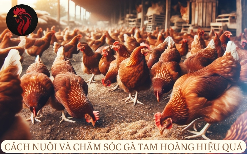 Cách nuôi và chăm sóc gà Tam Hoàng hiệu quả.