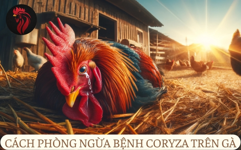 Cách phòng ngừa bệnh Coryza trên gà.