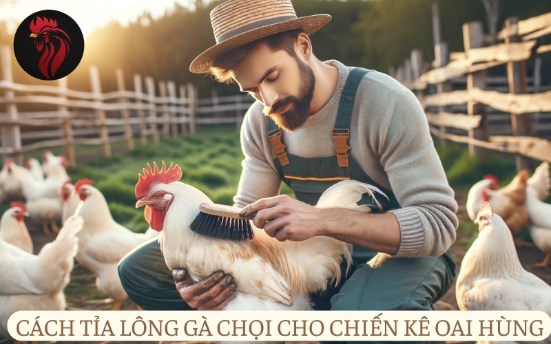 Cách tỉa lông gà chọi chi tiết cho chiến kê oai hùng