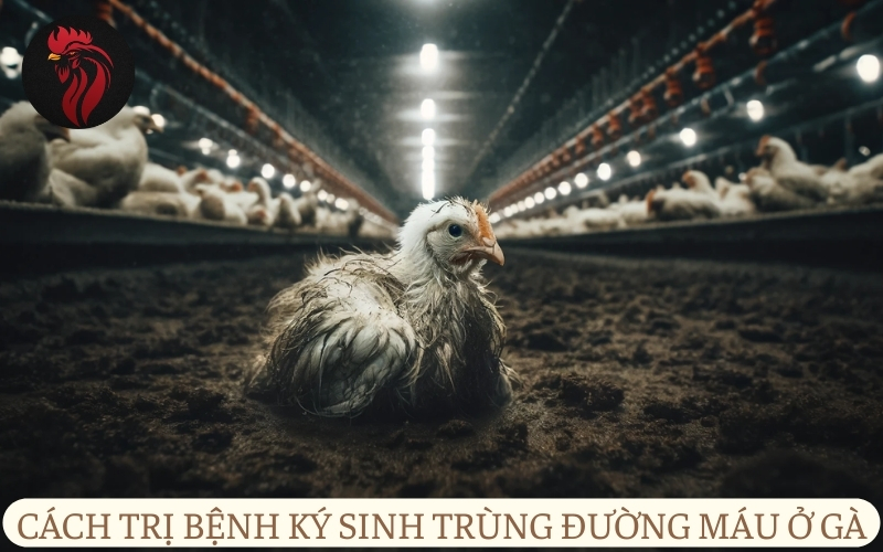 Cách trị bệnh ký sinh trùng đường máu ở gà.