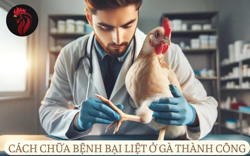 Chia sẻ cách chữa bệnh bại liệt ở gà thành công.