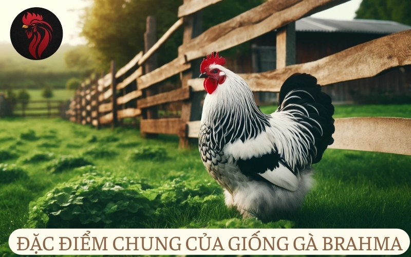 Đặc điểm chung của giống Gà Brahma.