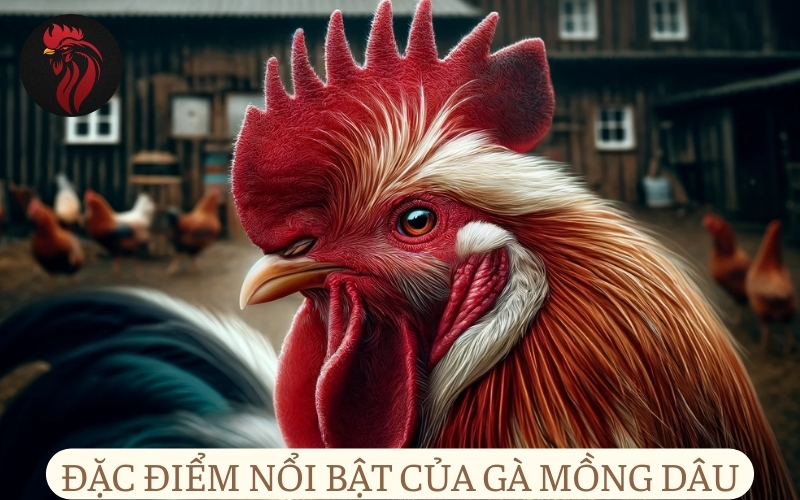 Đặc điểm nổi bật của gà mồng dâu.