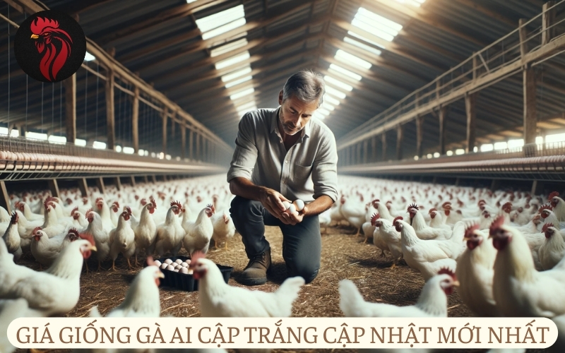 Giá giống gà Ai Cập trắng được cập nhật mới nhất.