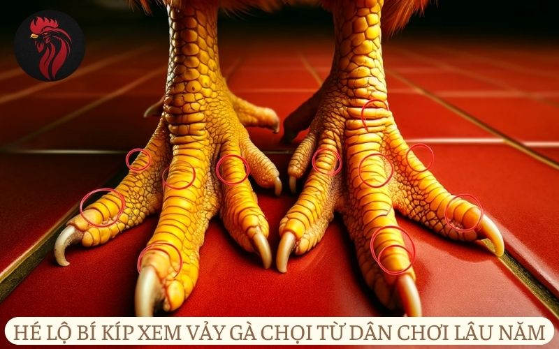 Hé lộ cách xem vảy gà chọi từ dân chơi lâu năm.