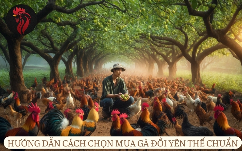 Hướng dẫn cách chọn mua gà đồi Yên Thế chuẩn.