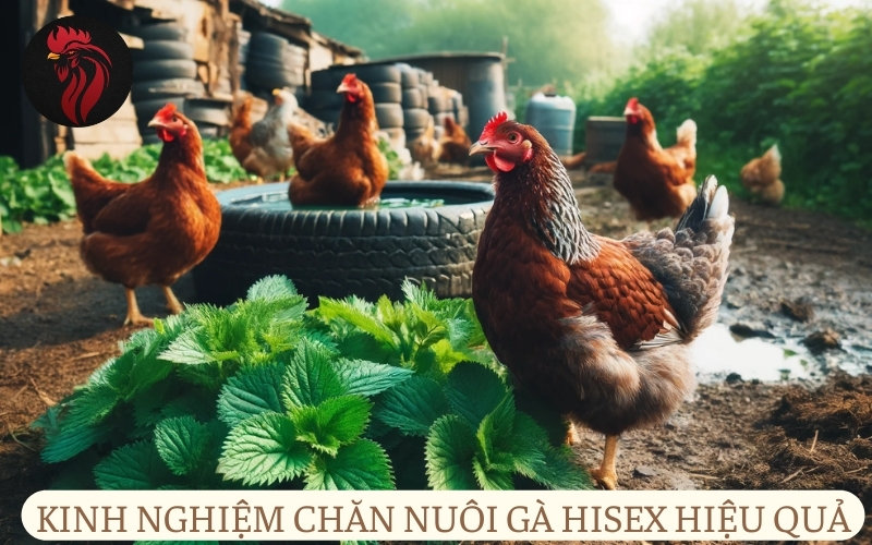 Kinh nghiệm chăn nuôi gà Hisex hiệu quả.