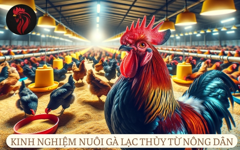 Kinh nghiệm nuôi gà Lạc Thủy từ người nông dân lâu năm.