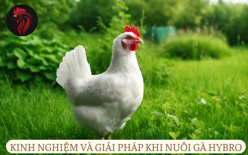 Kinh nghiệm và giải pháp các vấn đề khi nuôi gà Hybro.