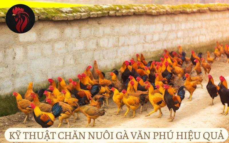 Kỹ thuật chăn nuôi gà Văn Phú hiệu quả.