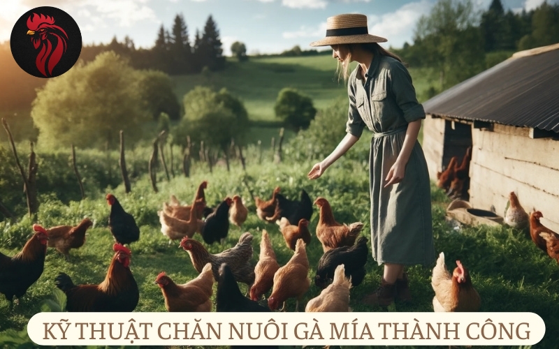 Kỹ thuật chăn nuôi gà mía thành công từ nông dân.