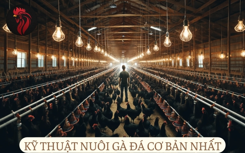 Kỹ thuật cách nuôi gà đá cơ bản nhất.