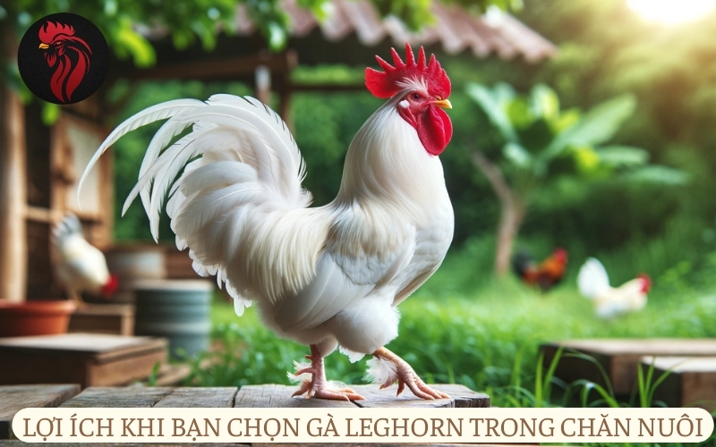 Lợi ích khi bạn chọn gà Leghorn trong chăn nuôi.