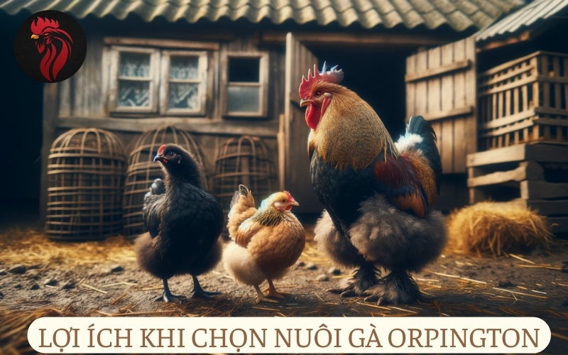 Lợi ích khi chọn nuôi gà Orpington.