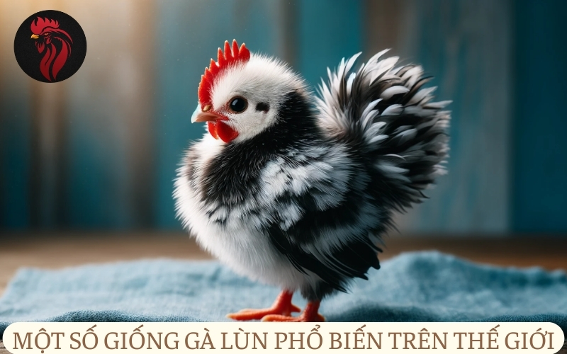 Một số giống gà lùn phổ biến trên thế giới.