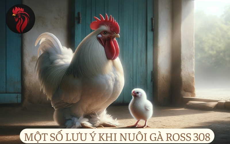 Một số lưu ý khi nuôi gà Ross 308.