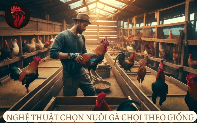 Nghệ thuật chọn nuôi gà chọi theo giống