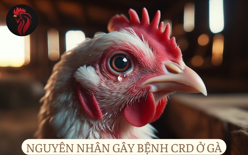 Nguyên nhân gây bệnh CRD ở gà.