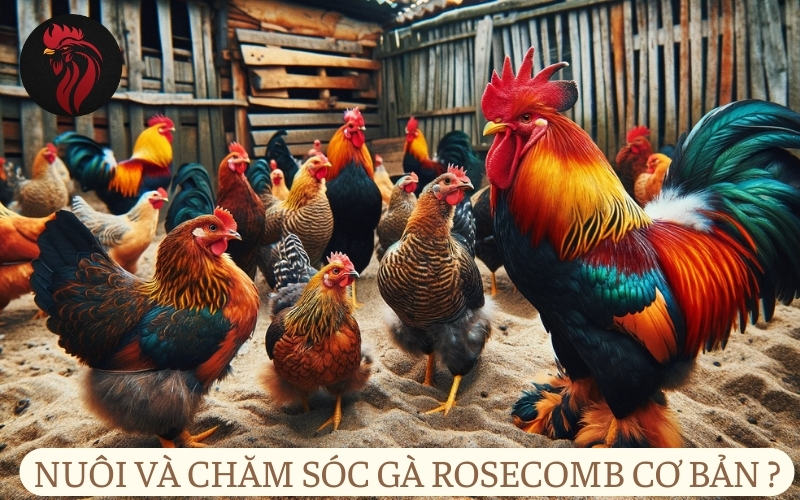 Nuôi và chăm sóc gà Rosecomb cơ bản như thế nào?