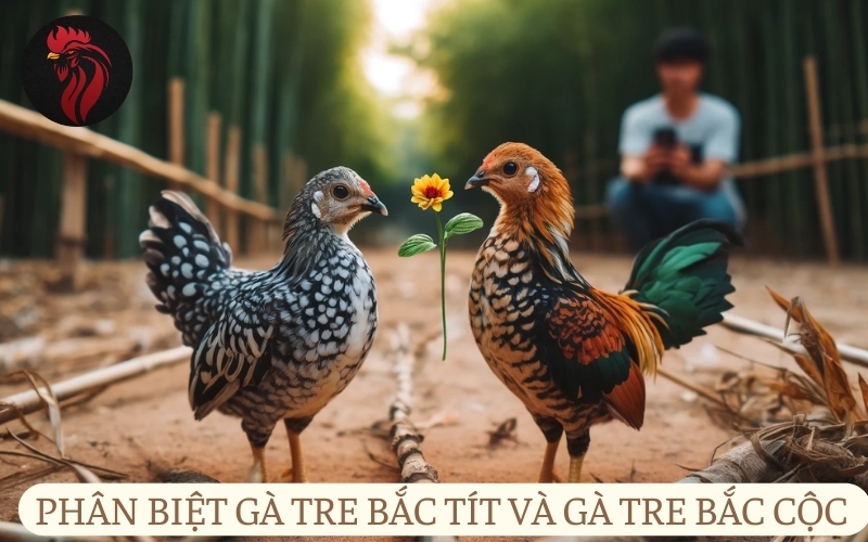 Phân biệt gà tre bắc tít và gà tre bắc cộc cho anh em.