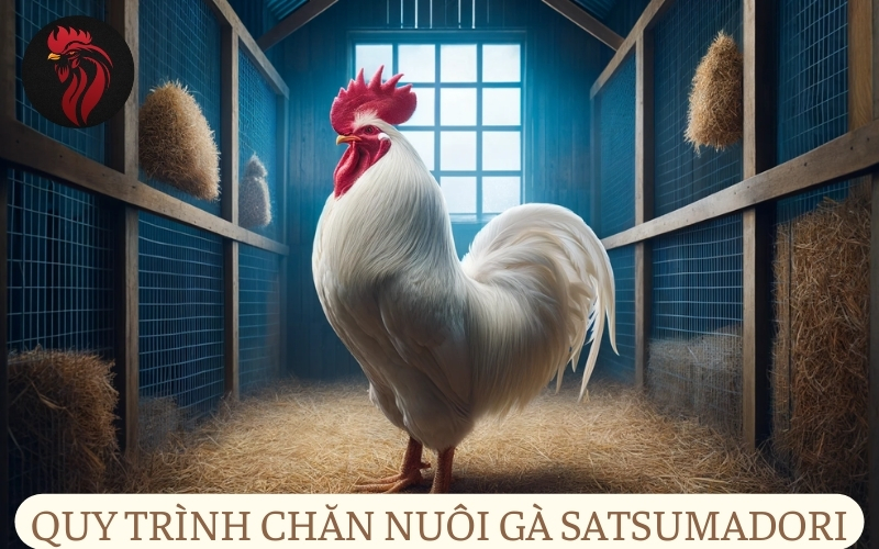 Quy trình chăn nuôi gà Satsumadori.