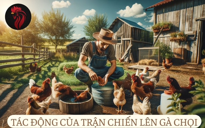 Tác động của trận chiến lên gà chọi.