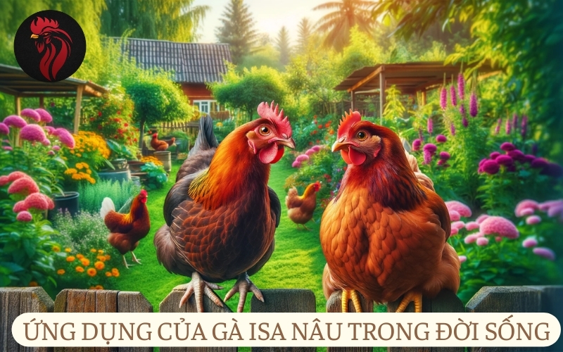 Ứng dụng của gà Isa Nâu trong đời sống.